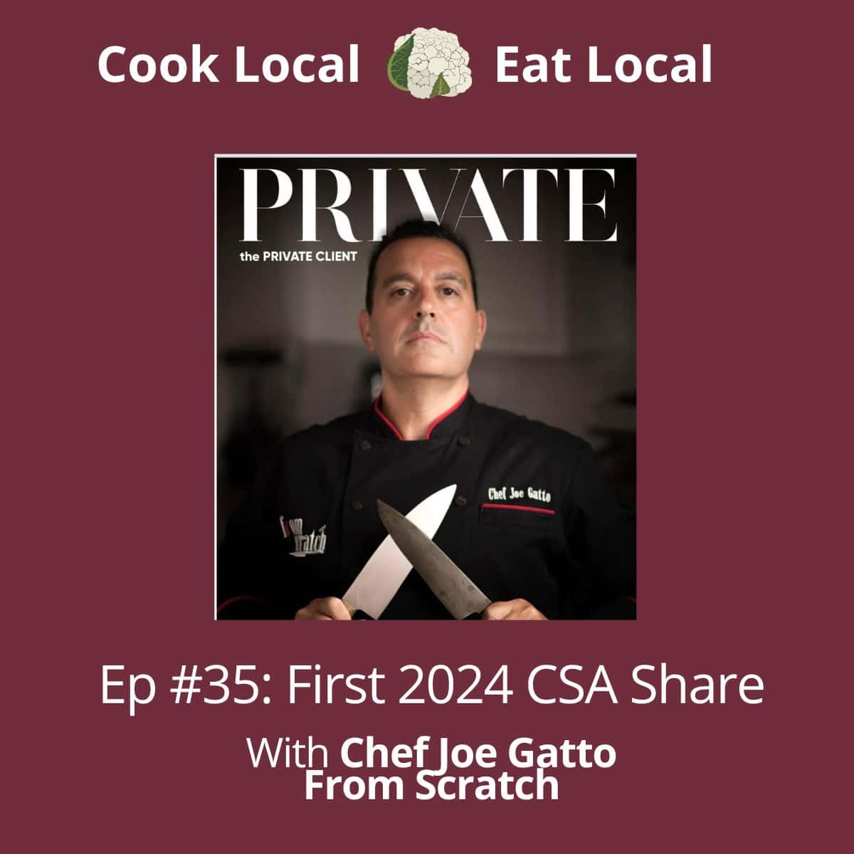 Official episode artwork. The cover uses the show’s former name, Cook Local.