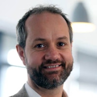 Portrait from Cardiff University’s public staff profile.
